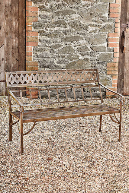 nkuku Bahula Iron Bench - image 1