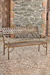 nkuku Bahula Iron Bench - thumbnail 1