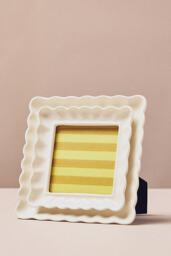 Philippa Scalloped Ceramic Photo Frame - thumbnail 5