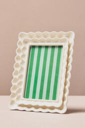 Philippa Scalloped Ceramic Photo Frame - thumbnail 7