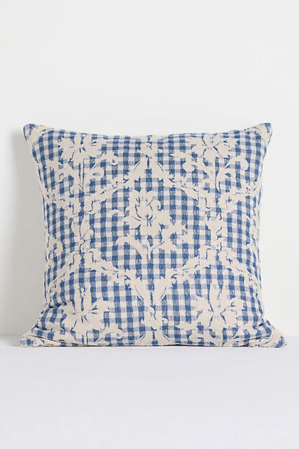 Damask Cotton Woven Icon Cushion - image 1