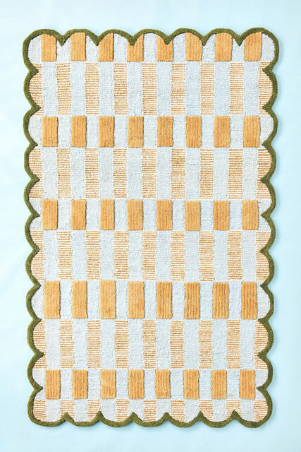 Matilda Goad & Co. Tufted Plaid Rug - image 1