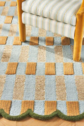 Matilda Goad & Co. Tufted Plaid Rug - thumbnail 6
