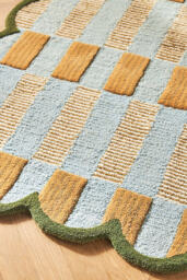 Matilda Goad & Co. Tufted Plaid Rug - thumbnail 7