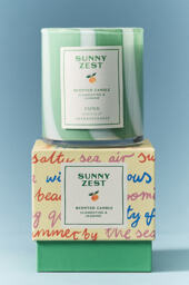 Papier x Anthropologie Fruity Clementine & Jasmine Boxed Glass Candle - thumbnail 2