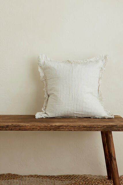 Ellenvale Interiors Hallie Stripe Linen Cushion - image 1
