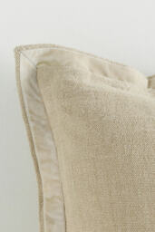 By Anthropologie Emory Linen Velvet Bordered Pillow - thumbnail 9