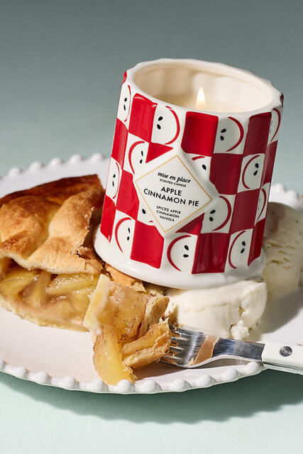 mise en place Gourmand Cinnamon Apple Pie Ceramic Candle - image 1