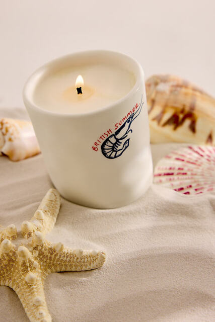 Zesty Lemons London St Ives Beach Club: Wild Fig & Fennel Shrimp Candle - image 1