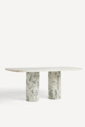Kanta Rectangle Marble Dining Table - thumbnail 2
