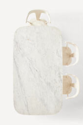Kanta Rectangle Marble Dining Table - thumbnail 5