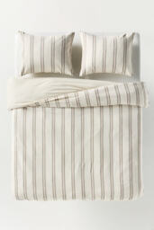 Linen Cotton Yarn Dyed Duvet Cover