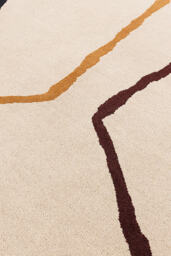 Reef Linear Hand-Tufted Wool Rug - thumbnail 2