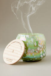 By Anthropologie Fresh Fern Moss Glass Jar Candle - thumbnail 3