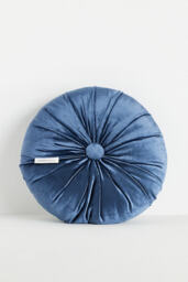 Clara Embroidered Velvet Cushion - thumbnail 2