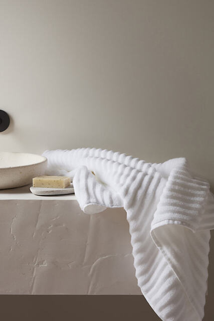 Bedfolk Ripple Cotton Towel Collection - image 1