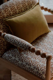 Pippa Block Print Accent Chair - thumbnail 5