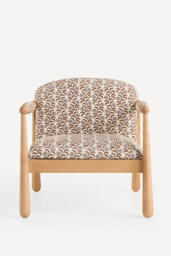 Pippa Block Print Accent Chair - thumbnail 8