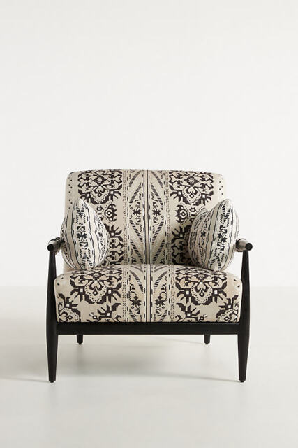 Embroidered Kershaw Armchair - image 1