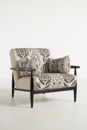 Embroidered Kershaw Armchair - thumbnail 2