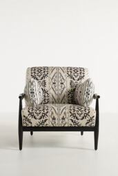 Embroidered Kershaw Armchair - thumbnail 1