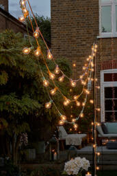 Lightstyle London Pink Festoon String Lights - thumbnail 1