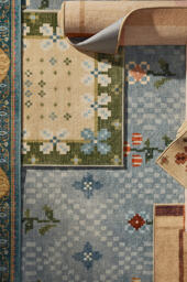 Ruggable Washable Scandi-Floral Clove Rug - thumbnail 6