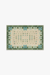 Ruggable Washable Scandi-Floral Clove Rug - thumbnail 9