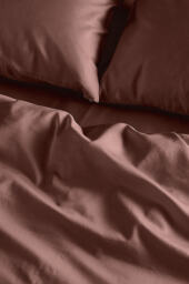 Bedfolk Rust Luxe Cotton Duvet Cover - thumbnail 2