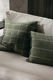 Ferm Living Calm Cotton-Linen Square Cushion - thumbnail 1