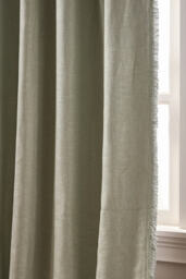Luxe Linen Blend Blackout Curtain - thumbnail 3