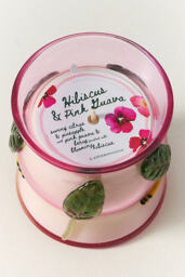 The Cove Fruity Hibiscus & Pink Guava Glass Candle - thumbnail 2