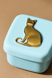 Lucie Cat Fruity Harvest Apple & Vanilla Ceramic Candle - thumbnail 2