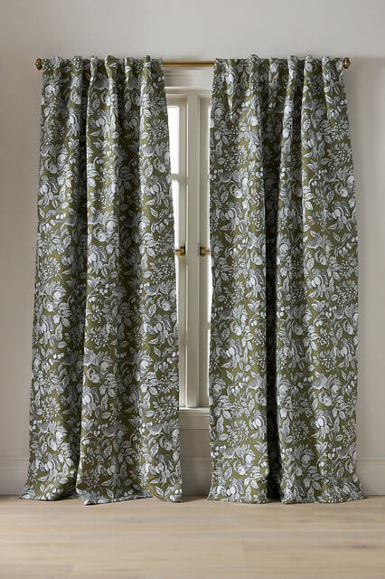 Julie Jacquard Bird Curtain - image 1