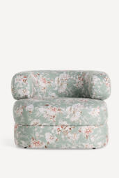 Emilia Floral Swivel Chair - thumbnail 3