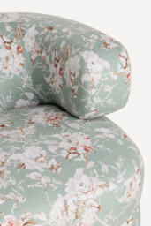Emilia Floral Swivel Chair - thumbnail 6