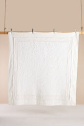 Gillian Plush Gauze Quilted Bedspread - thumbnail 4