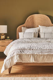 Gillian Plush Gauze Quilted Bedspread
