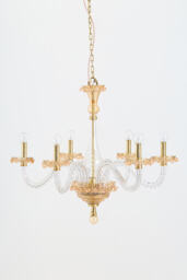 Venetian Glass Chandelier - thumbnail 2