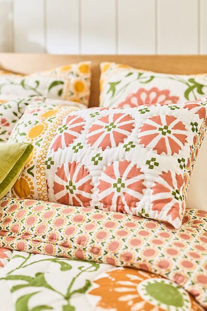 Ellen Merchant Cottage Quilted Pillowcases, Set of 2 - image 1