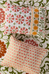Ellen Merchant Cottage Quilted Pillowcases, Set of 2 - thumbnail 2