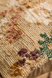 nkuku Diantri Jute & Cotton Cushion Cover - thumbnail 2