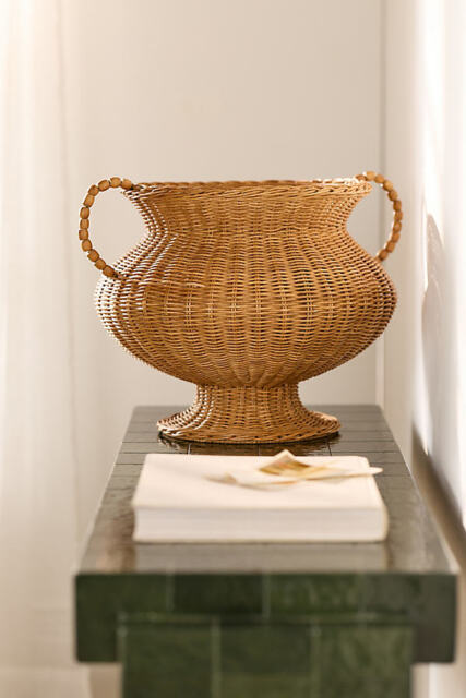 Oriana Urn Wicker Basket - image 1