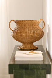 Oriana Urn Wicker Basket - thumbnail 1