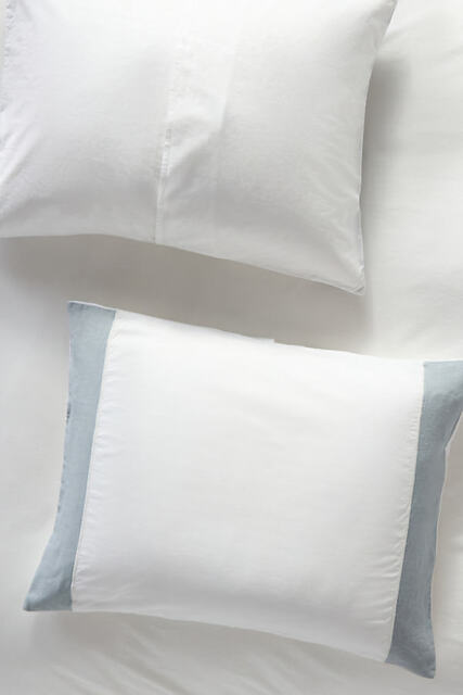 Fatine Cotton-Linen Pillowcases, Set of 2