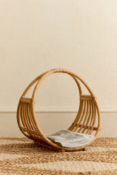 Perla Rattan Magazine Holder