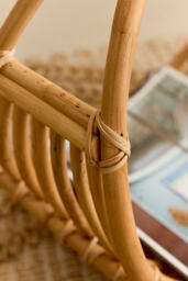 Perla Rattan Magazine Holder - thumbnail 2