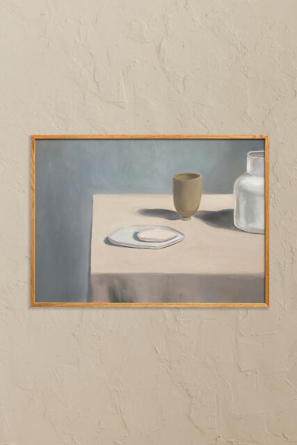 On a Table by Jonna Valtner Framed Wall Art
