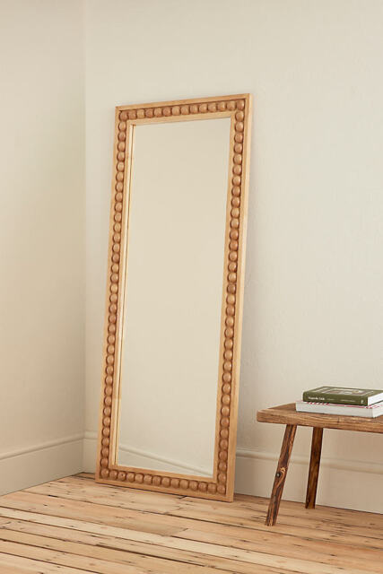 Bobbin Floor Mirror