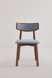 Amy Velvet-Upholstered Beech Wood Dining Chairs, Set of 2 - thumbnail 3